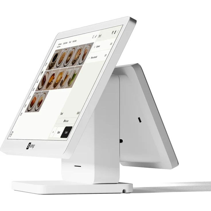SumUp POS Lite 2.0, modernes Kassensystem mit 13,3" Touchscreen, Cloud-TSE und Kartenterminal