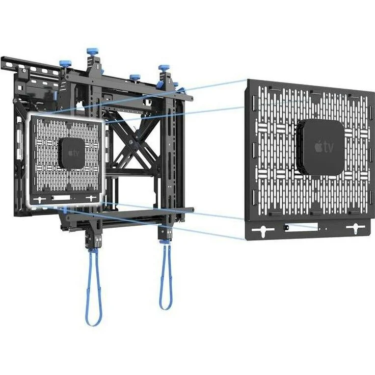 Purelink Vuelogic Soft-Touch Wall Mount VLWM-ST400W, VESA400, 40kg, für 46" Bildschirme, Weiss, mit 8-Punkt-Mikrojustierung und integriertem Kabelmanagement