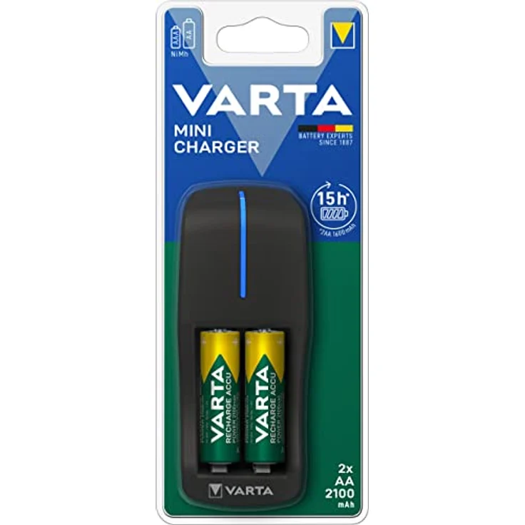VARTA Mini Charger inkl. 2x AA Mignon (Design kann abweichen) – Bild 2