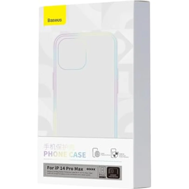 Baseus Transparente Schutzhülle und Hartglas-Set für iPhone 14 Pro Max - Preisvergleich – Bild 1