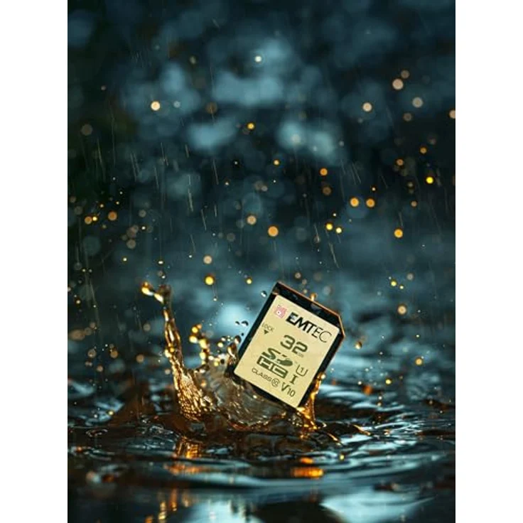 Emtec SD 32 GB UHS-I U1 V10 Outdoor Speicherkarte, wasserabweisend, V10 Video Speed Class, FSC-zertifiziert – Bild 3