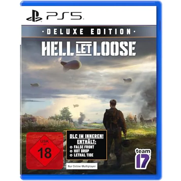 Fireshine Games Hell Let Loose Deluxe Edition, PS5-Game mit 3 DLCs, epische Mehrspielerkämpfe – Bild 1