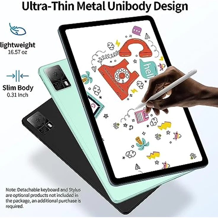 DOOGEE T20S 10.4 8GB/128GB Grün Tablet - Tablet Marke – Bild 4