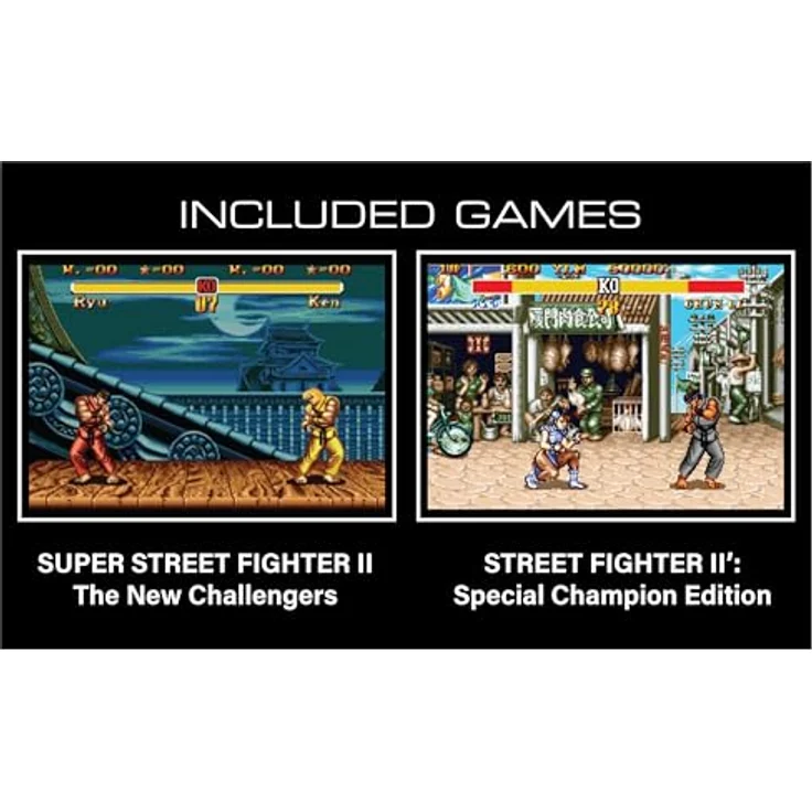My Arcade SUPER STREET FIGHTER II POCKET PLAYER PRO, Handheld-Arcade-Gaming-System mit 2-in-1 Titeln, 2.75 Zoll hochauflösendem Display, integrierten Lautsprecher und USB-C®-Betrieb – Bild 3