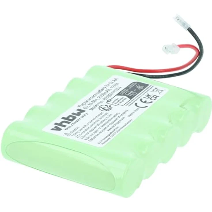 vhbw NiMH Universal Akku Akkupack 2000mAh 6V 5x AA – Bild 9