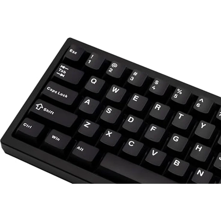 CutiePcs WOBKEY Zen 65 Mechanische Tastatur, CNC-Aluminiumgehäuse, Hot-Swappable, Tri-Mode (BT/2,4G/USB-C), RGB-Beleuchtung, QMK/VIA, Lite Schwarz – Bild 2