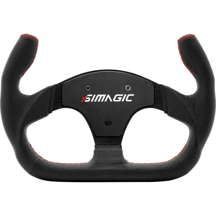Simagic P-325C Lenkradkranz - Leder, 325 mm, Racing-Simulatoren-Gaming-Lenkrad