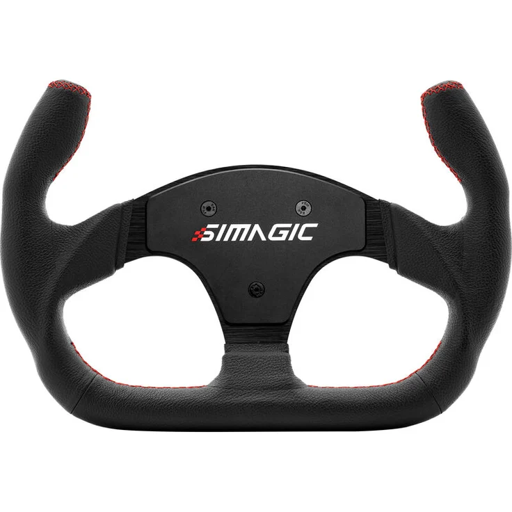 Simagic P-325C Lenkradkranz - Leder, 325 mm, Racing-Simulatoren-Gaming-Lenkrad