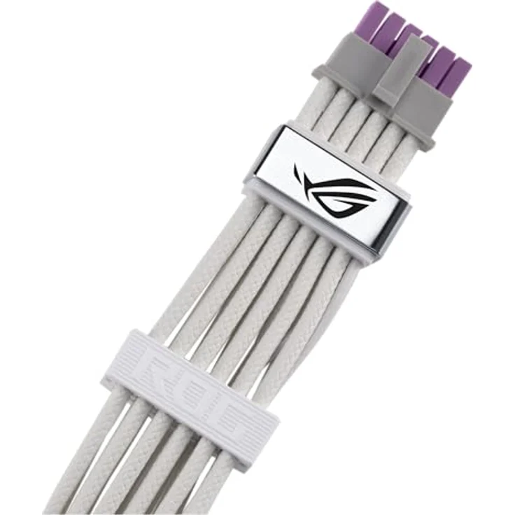 Asus ROG EQUALIZER White Edition, PC-Netzteil mit 16-pin PCI Stromversorgung, 75 cm – Bild 9