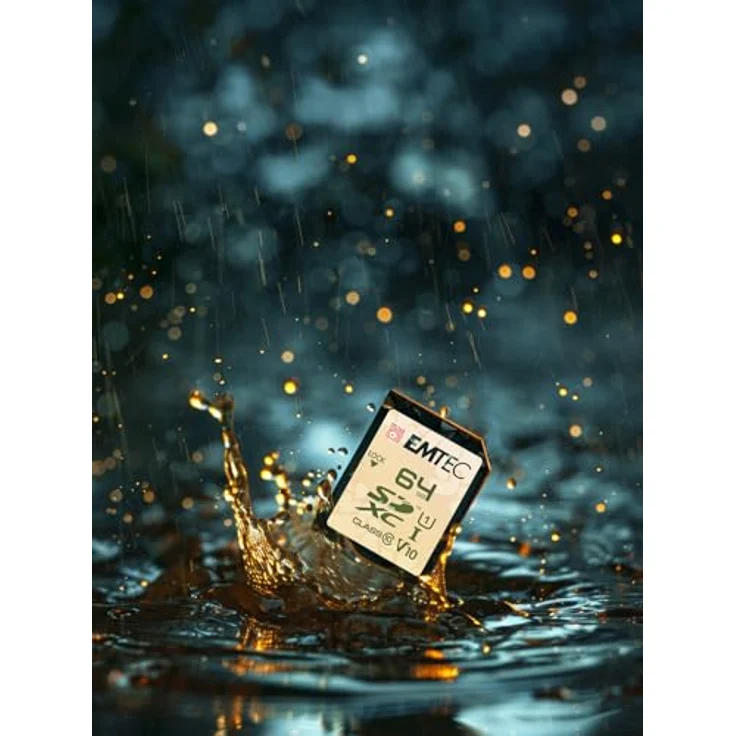 Emtec SD 64 GB UHS-I U1 V10 Outdoor, SD-Karte speziell für Outdoor-Aktivitäten, grün – Bild 3