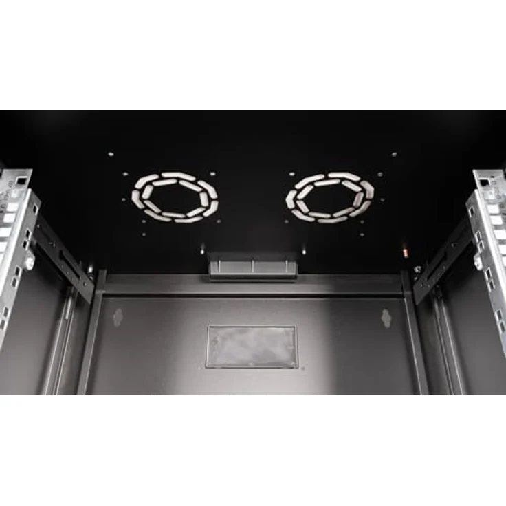ROLINE 19-Zoll Wandgehäuse Pro 7 HE, flexibel mit Kabeleinlass und modularen Türen, schwarz – Bild 5