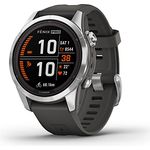 Garmin fēnix 7S Pro – GPS-Multisport-Smartwatch mit Farbdisplay und Touch-/Tastenbedienung, TOPO-Karten, über 60 vorinstallierte Sport-Apps, Garmin Music und Garmin Pay