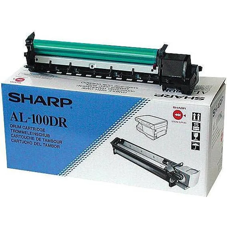 Sharp AL-100DR, Trommeleinheit für Drucker, bis zu 18.000 Seiten, Schwarz