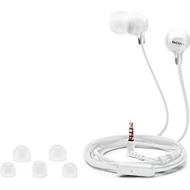 Sony mdr-ex15ap/W Kopfhörer, Weiß – Bild 4
