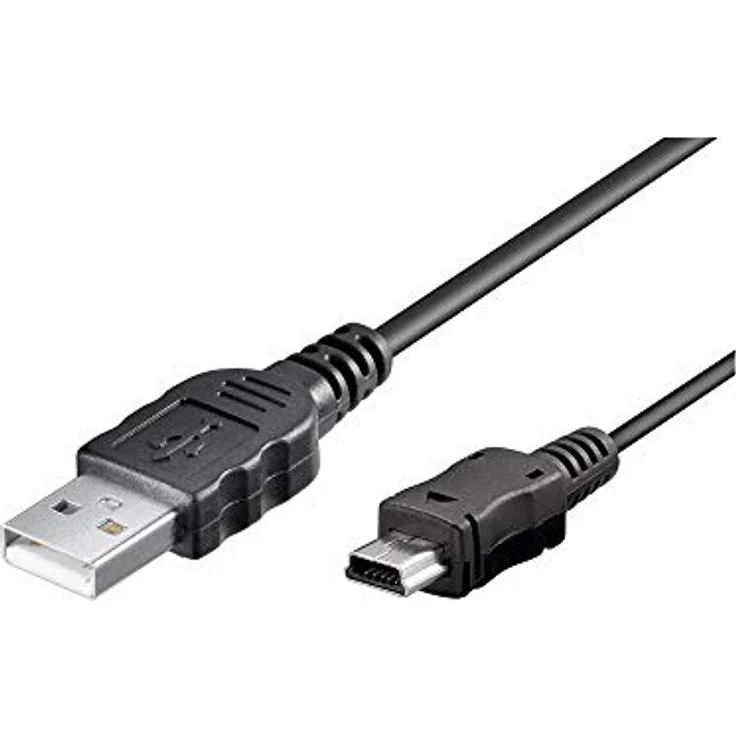 Goobay 46712 Mini USB Sync- und Ladekabel, Schwarz – Bild 2