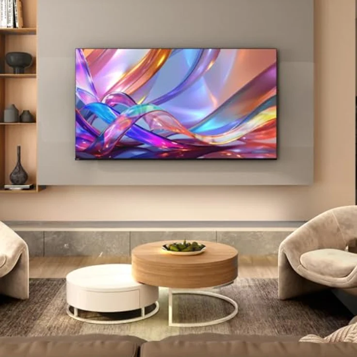 Hisense 55E7S Hi-QLED-Fernseher, 55 Zoll 4K Ultra HD mit Triple Tuner und Dolby Atmos Sound – Bild 7