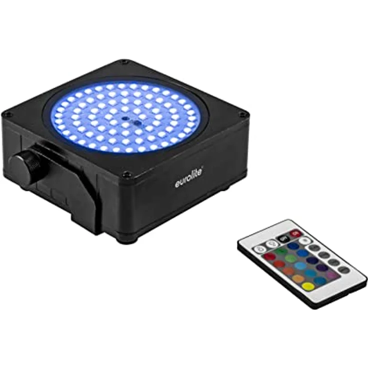 EUROLITE AKKU IP Flat Light SMD sw | Flacher IP65-Scheinwerfer mit 81 x RGBW-SMD-LED, QuickDMX-Transceiver und IR-Fernbedienung – Bild 5