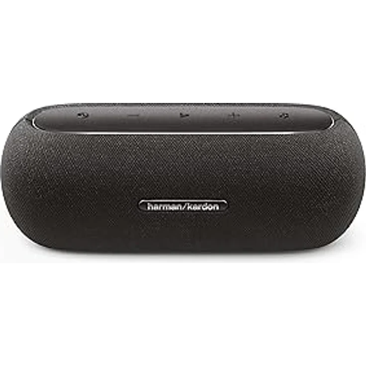Harman Kardon Luna Bluetooth-Box in Schwarz – Tragbarer, wasserdichter Bluetooth-Lautsprecher – Bis zu 12 Stunden Akkulaufzeit – Bild 1