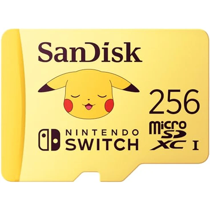 SanDisk microSDXC-Karte Pokémon-Edition Pikachu, 256 GB - Lizenziert für Nintendo Switch – Bild 1