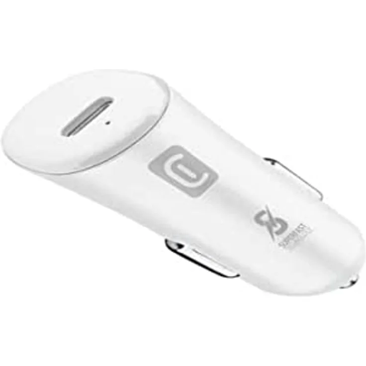 Cellularline - Kfz-Ladegerät für Zigarettenanzünder 12/24 V mit USB- C Buchse - Schnellladung mit 25 W - Kompatibel mit Samsung Dediato