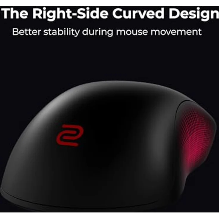 BenQ Zowie U2 Wireless Gaming Maus für Esports, verbesserter Empfänger, 60g leicht, 3200 DPI Sensor, 5 Tasten, 70 Std. Akkulaufzeit – Bild 4