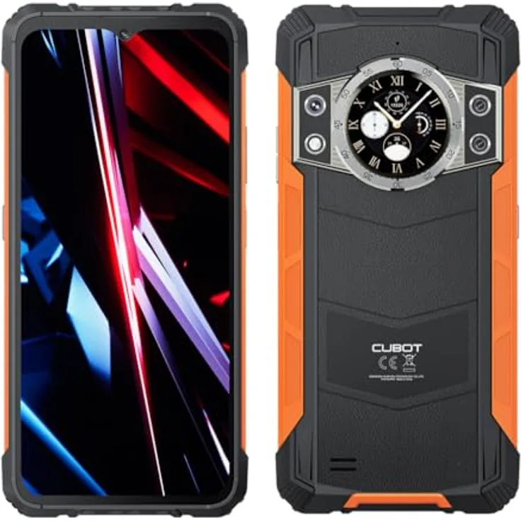 CUBOT Kingkong ACE 3 - 6,5" FHD+ 90Hz Smartphone, 8GB/256GB, 100MP Kamera, Schwarz