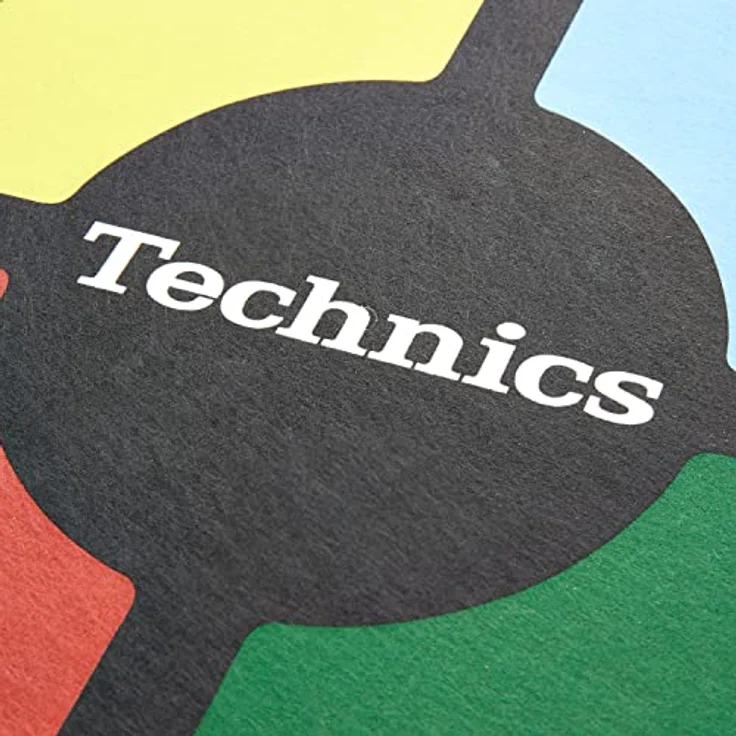 Technics Slipmat Simon, 1 Paar Filz-Slipmats, Durchmesser 300 mm, Gewicht 0,04 kg – Bild 3