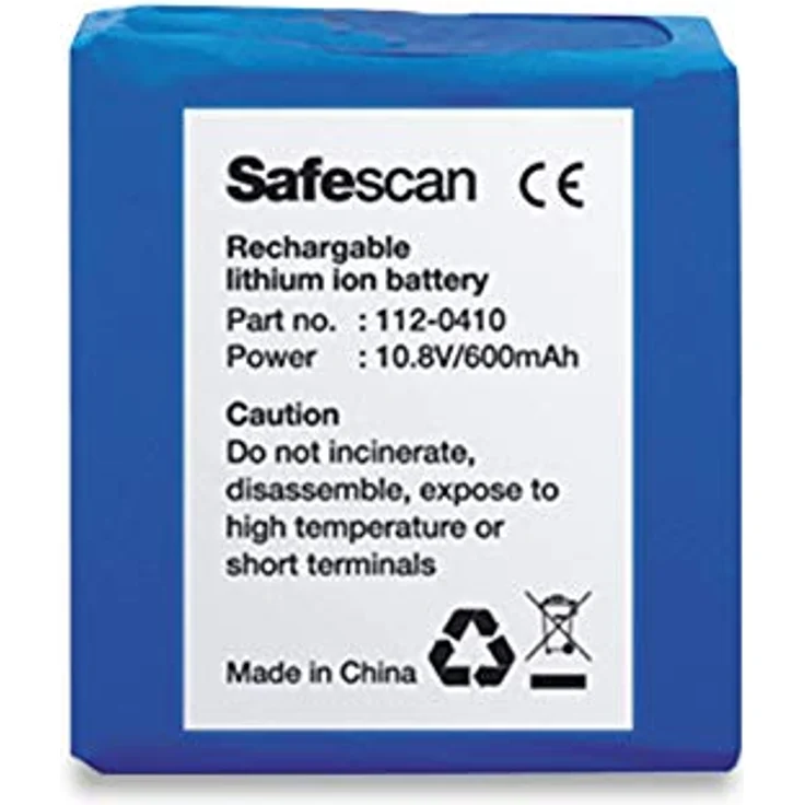 Safescan LB-105 - Wiederaufladbarer Akku für Safescan 155 & 165 – Bild 5