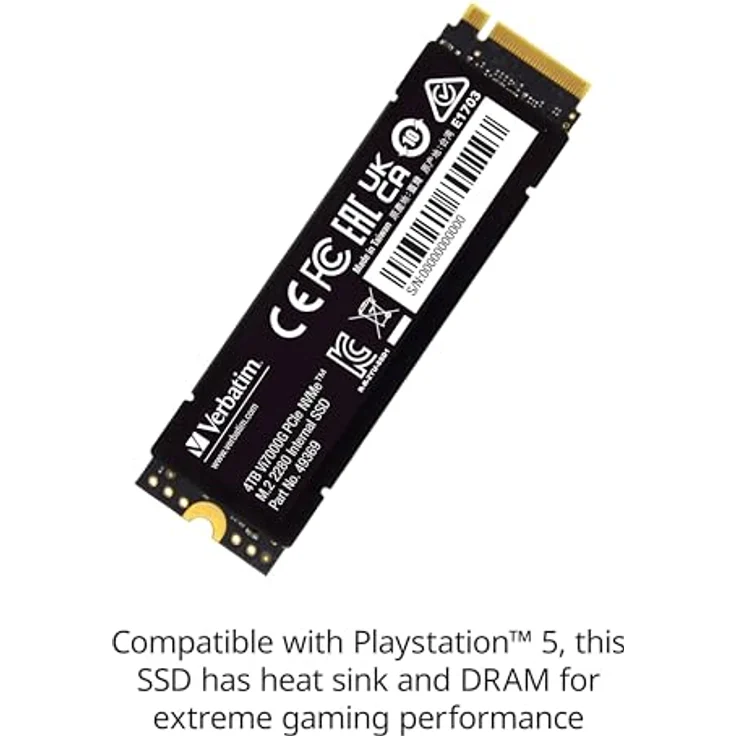 Verbatim Vi7000 (4000 GB, M.2 2280), SSD - Preisvergleich – Bild 3