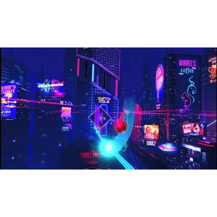 Perp Games Synth Riders Remastered (VR), 2K Games PS5-Spiel mit 58 Songs und neonbunter 80er Jahre Optik – Bild 4