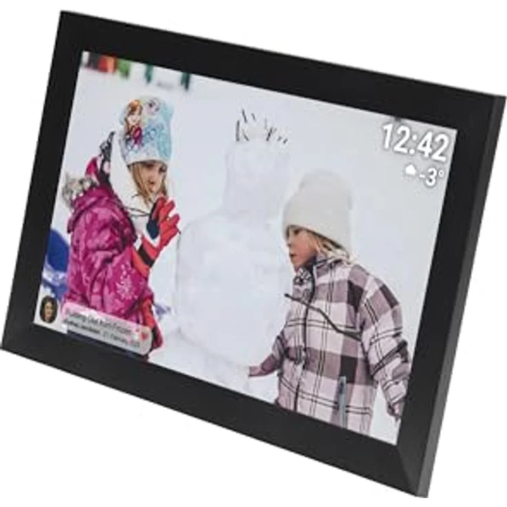 Denver PFF-1504, Digitaler Bilderrahmen 15,6" mit 1920 x 1080 Pixeln, Schwarz, Wi-Fi, 32 GB Speicher und Touchscreen – Bild 4