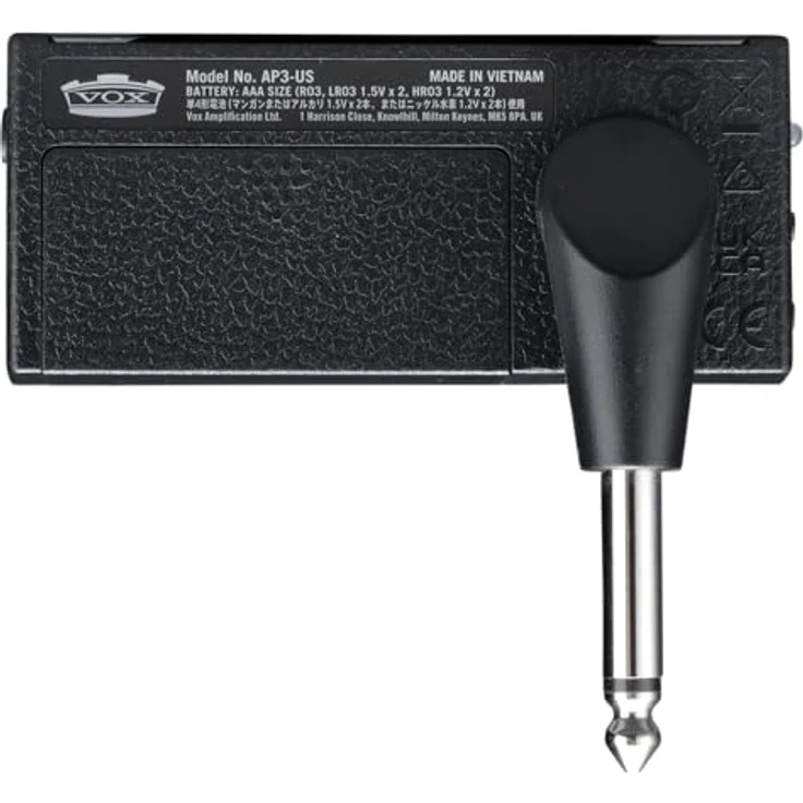 Vox amPlug3 US Silver, Kopfhörerverstärker mit US-Combo-Amp-Sound, Schwarz-Silber – Bild 6