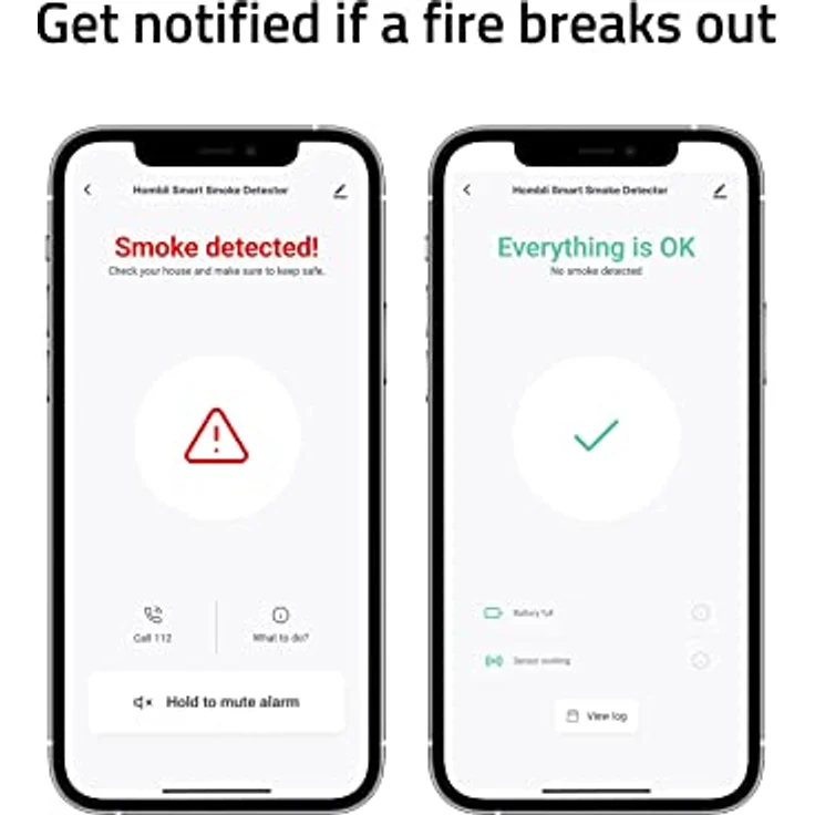 Hombli Smart Smoke Detector White – Bild 4
