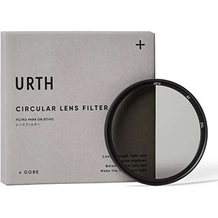 Urth 62 mm Polfilter (Polarisationsfilter) CPL Filter (Plus+)
