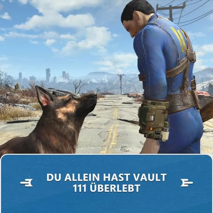 BETHESDA Fallout 4 Anniversary Edition - Open-World-RPG mit Basisspiel, 6 Erweiterungen und 150+ Creation Club Gegenständen, Downloadcode für Nintendo Switch 2 – Bild 2