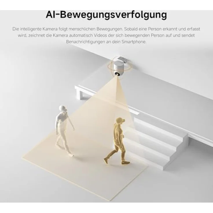 XIAOMI Smart Camera CW300 (CW300), IP-Sicherheitskamera mit 2560 x 1440 Pixeln, Nachtsicht und 2-Wege-Audiosystem – Bild 9