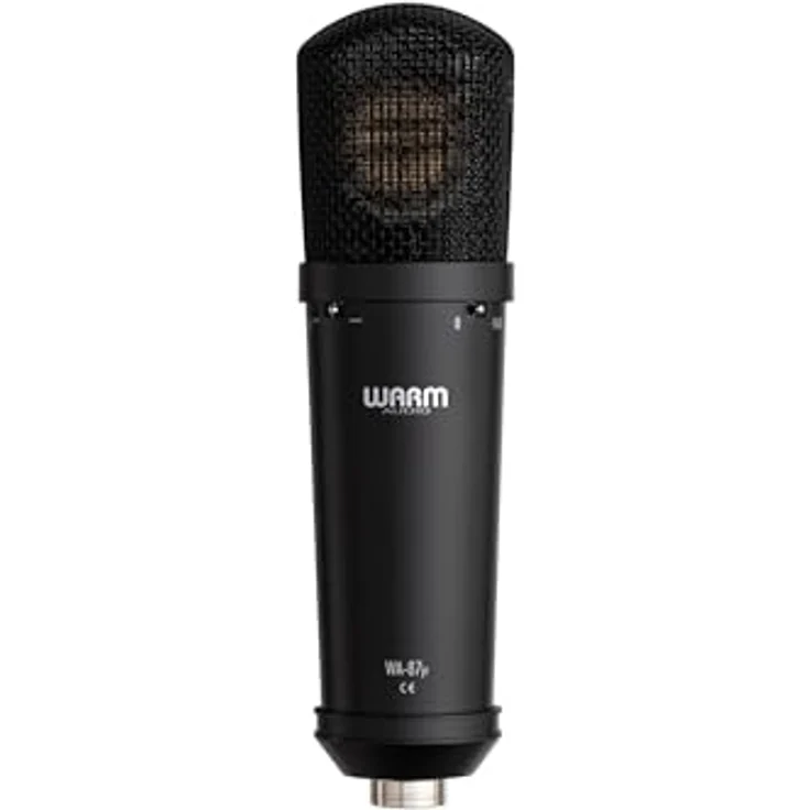 Warm Audio WA-87JR Black, Kondensatormikrofon mit K87-Kapsel, vielseitige Richtcharakteristik und niedrigem Eigenrauschen – Bild 3
