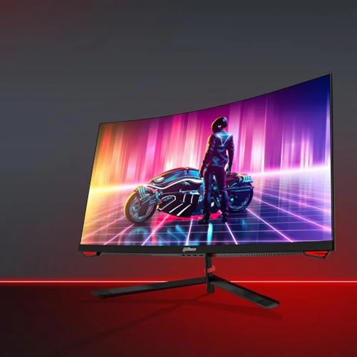 Dahua DHI-LM27-E230C, 27 Zoll Full HD Curved Gaming Monitor mit 165 Hz, VA-Panel und 99% sRGB – Bild 5