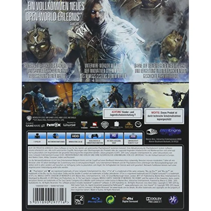 Mittelerde: Mordors Schatten (Game of the Year Edition) (PS4) - Preisvergleich – Bild 2