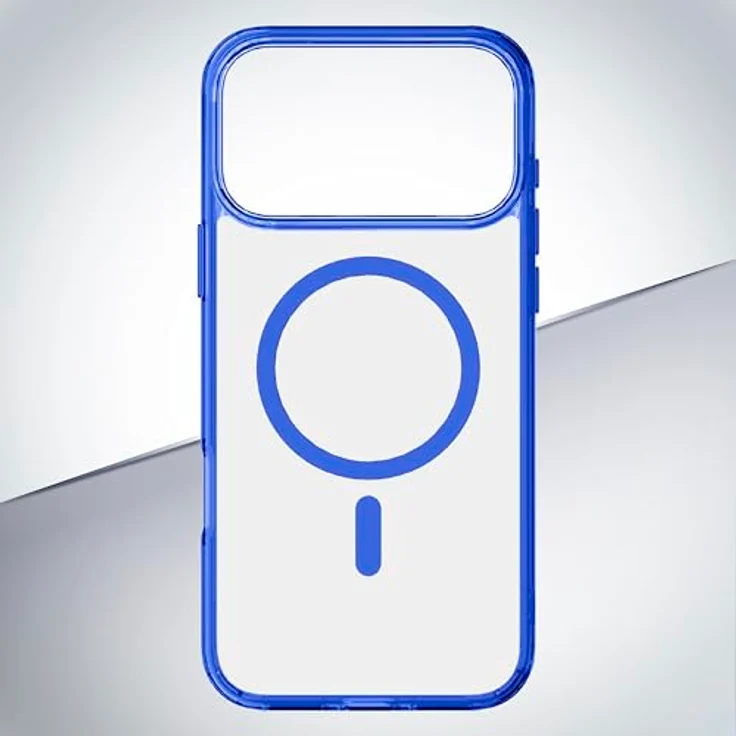 Cellular Line Iconic Mag Cover für Apple iPhone 17 Pro, Blau und Transparent, Versandkostenfrei – Bild 2
