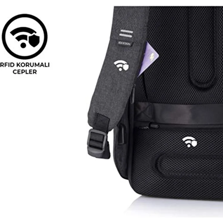 XD Design Bobby Hero XL, 17" Laptop Backpack, schwarz, Notebook-Rucksack – Bild 4
