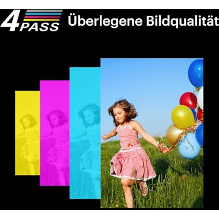 Kodak PD460 – Fotodrucker 10 x 15 cm – Bluetooth & Docking – Weiß & Gelb – Bild 6