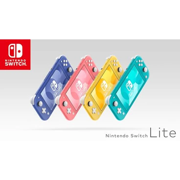 Nintendo Switch Lite (ohne Netzteil), Kompakte Konsole für unterwegs mit integrierter Steuerung, Gelb – Bild 5