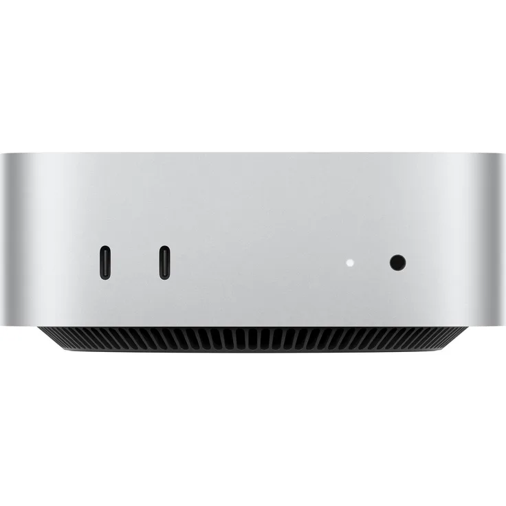 Apple Mac Mini – 2024 (M4, 16 GB RAM, 512 GB SSD, 10-Core) PC, Silber