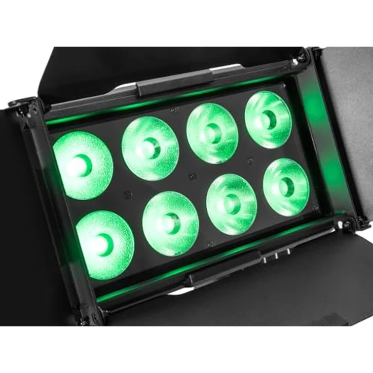 Eurolite AKKU Multiflood IP 8x10W RGBW Wash CRMX, LED-Scheinwerfer für Outdoor-Anwendungen, mehrfarbig – Bild 5