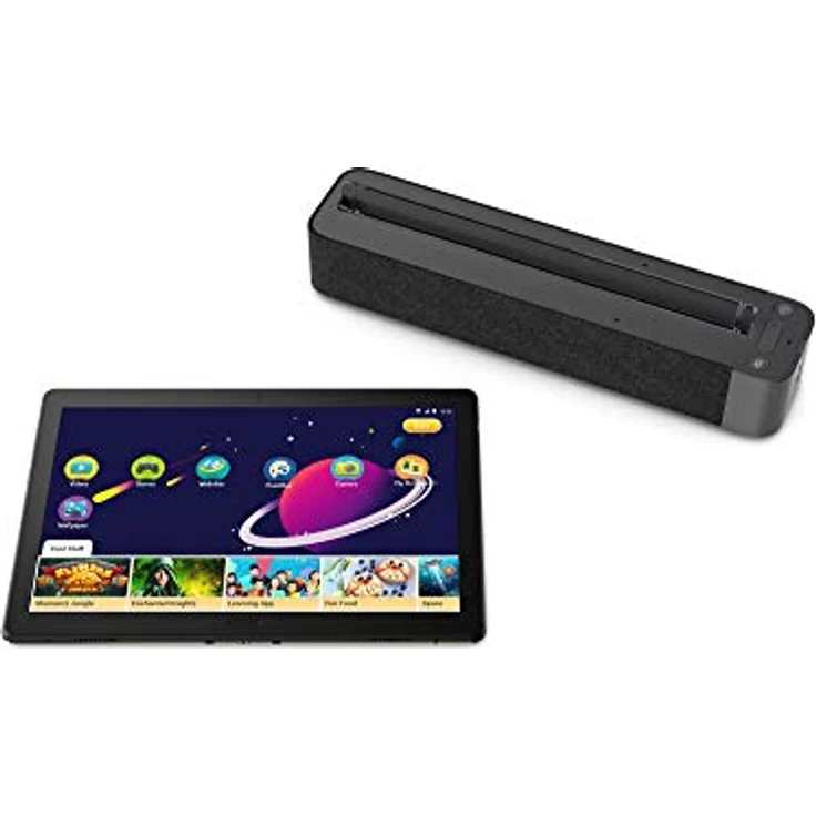 Lenovo Smart Tab P10 mit Amazon Alexa 25,5 cm (10,1 Zoll, 1920x1200, FHD, IPS, Touch) Tablet-PC (Octa-Core, 3 GB RAM, 32 GB eMCP, WLAN, Android 8.1) schwarz mit Smart Dockingstation – Bild 4