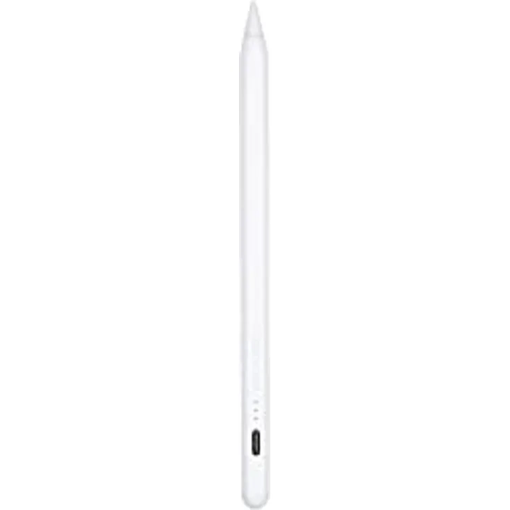 Tucano Active Stylus Pen USB-C, für iPad, mit Handballenerkennung, Weiss