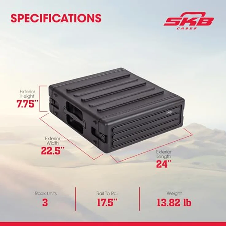 SKB 1SKB-R3U Roto 3U Rack – Bild 4