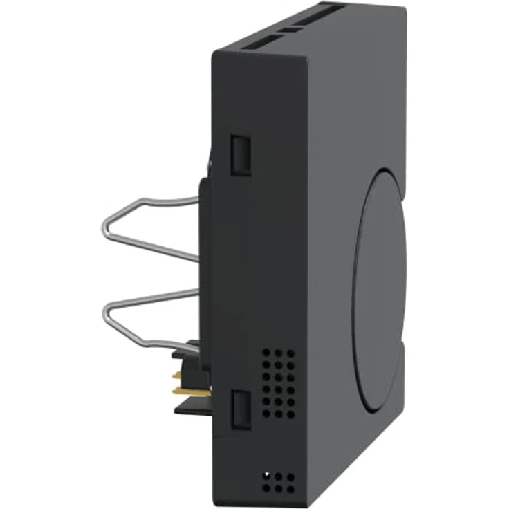 Merten Smart Home Connected Raumtemperaturregler-MODUL, Unterputz, System M, kompatibel mit Amazon Alexa und Google Home, MEG5779-0403, Schwarz – Bild 3