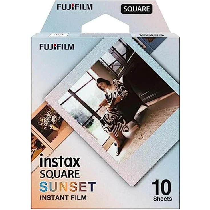 INSTAX Square Film 10 Aufnahmen Sunset – Bild 1